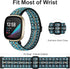 Ouwegaga Elastic Band Compatible with Fitbit Sense /Fitbit Versa 3 4 for Women Men, Adjustable Sport Stretchy Nylon Solo Loop Replacement for Fitb...
