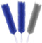 3 Pcs Fan Cleaning Brush Bendable Cobweb Duster - Microfiber Head, Washable - Ideal for Ceiling Fan Blades, Air Vents, Curtains, Cars - Reusable D...