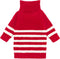 Fitwarm Dog Striped Knitted Sweater, Thermal Turtleneck Pet Coat, Dog Winter Clothes for Small Dogs Boy Girl, Cat Apparel, Red, Small...