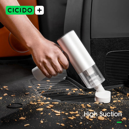 Handheld Vacuum Cleaner Cordless, Mini Portable Car Vacuum, Foldable Vacuum for Keyboard, Car, Office, Home Pet Hair, Travel Cleaning, USB Recharg...