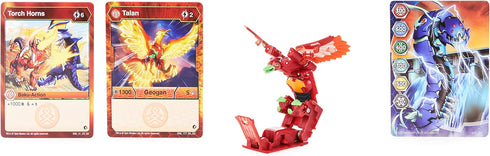 Bakugan Geogan, Talan, Geogan Rising Collectible Action Figure and Trading Cards...