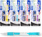BAZIC Crown 0.7mm Mechanical Pencil w/Ceramic Lead Refills, Colorful Comfort Grip Latex Free Eraser Pencils for Writing School Office, 4-Packs...