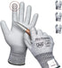 Schwer 3 Pairs AIR-SOFT Cut Resistant Gloves AR7120 ANSI A6 Cut Proof Work Gloves, Touchscreen, for Men and Women Used for Woodworking, Glass Cutt...