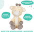 Baby GUND Lil’ Luvs Collection, Bodi Giraffe Premium Plush Stuffed Animal for Babies, Yellow/Brown, 12”...