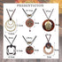 SAILIMUE 6Pcs Long Pendant Necklaces for Women Boho Vintage Wood Fall Sweater Necklaces Set Statement Feather Dragonfly Peace Sign Y Necklace Hipp...