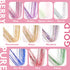 WENNALIFE Hair Tinsel Clip In Hair Tinsel for Girls Purple, 6pcs 24 inch Hair Tinsel Clips Tinsel Hair Extensions Clip in Colorful Glitter Tinsel ...