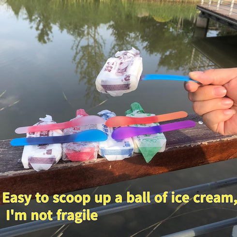 80 Color-Changing Spoons-Cake Pudding Spoons- Birthday Celebration Spoons-Great for Parties -Reusable-Individually Wrapped!...