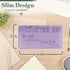 Christian Art Gifts Purple Faux Leather Checkbook Cover for Women with Inspirational Scripture - Be Still - Bi-fold Checkbook Cover for Duplicate ...