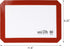 New Star Foodservice 36633 Commercial Grade Silicone Baking Mat Non-Stick Pan Liner, 8 x 12 Inch (Quarter Size)...