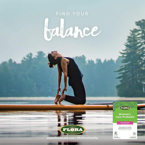 Flora - Women's Care Probiotic - 87 Billion Cells - Supports Vaginal & Digestive Health - Contains Lactobacillus Acidophilus & More - Gluten-Free ...