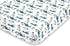 NoJo Super Soft Blue, Green, Tan & White Mountain Watercolor Fitted Mini Crib Sheet, Blue, Green, Tan, White...