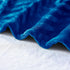 Whale Flotilla Flannel Fleece Throw Blanket for Couch Sofa Bed, Soft Velvet Lightweight Throws Plush Fluffy Chevron Design Decorative Blankets for...