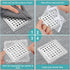 60Pcs-Disposable Shower Drain Hair Catcher&bathtub drain stopper&Shower Hair Drain Catcher,Kitchen Sink Drain Strainer&Bathtub Hair Catcher for Si...