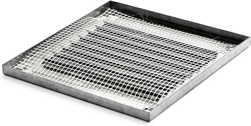Vent Systems 4'' x 4'' Inch Galvanized Air Vent Cover Metal Air Return Grill with Built in Pest Guard Screen HVAC Vent Cover for Home Improvement ...