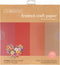 Lia Griffith Frosted Craft Paper, 12" x 12", Stone Fruit Pack 20 Sheets...
