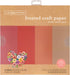 Lia Griffith Frosted Craft Paper, 12" x 12", Stone Fruit Pack 20 Sheets...