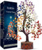 7 Chakra Tree of Life - Crystal Tree for Positive Energy - Healing Crystals and Stones - Birthday Gifts for Women, Home Office Decor -10-12"...