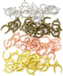 Honbay 80PCS Alloy Horseshoe Charms Pendant DIY Craft Jewelry Making Accessory...