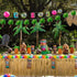 8.5Ft Palm Tree String Lights with 10 Palm Tree Light, Summer Beach Themed Decoration Light for Camp Tent Wedding Holiday Party Garden Bedroom(Whi...