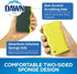 Dawn - 438059 Heavy-Duty Sponges, 3 Pack, Green and Yellow...