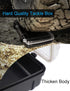 Waterproof Dry Box Case Watertight Storage Containers for Kayaking & Boating Floating Fishing Tackle Tray Boxes (Black)...