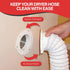 Dryer Dock Dryer Vent 6" for 4" Tubes, White...
