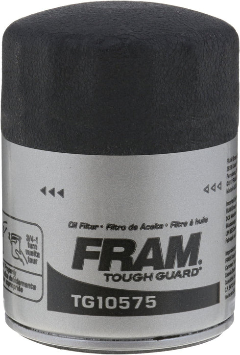FRAM Tough Guard Replacement Oil Filter TG10575, Designed for Interval Full-Flow Changes Lasting Up to 15K Miles...