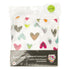 Kushies Baby Waterproof Training Pant (22-29 Pounds), White Doodle Hearts, Small...