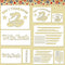 9 PCS American Flag Stencils - We The People & Don't Tread On Me Reusable Tracing Templates for Adults DIY Card Albums Wall Floor Crafts Decors...