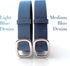 DenimDen 2 Pack Womens Denim Belts for Blue Jeans Belts Fashion Waist Belt for Ladies Pants Dresses...