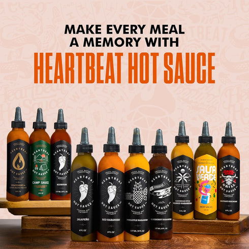 Heartbeat Hot Sauce Co. | Red Habanero, 6 oz....