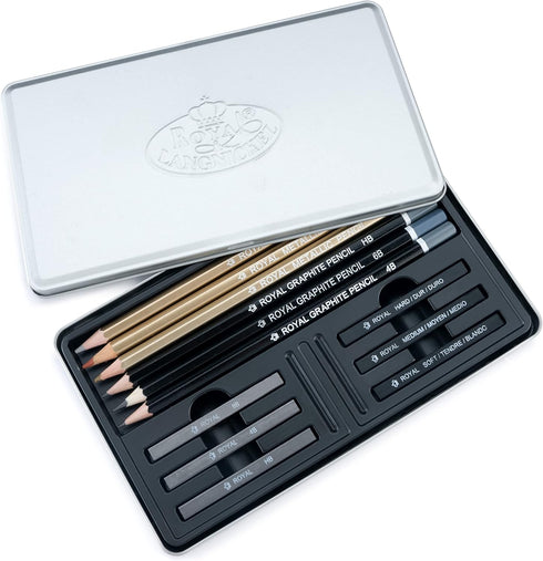Royal & Langnickel Tin Art Set, Assorted...