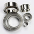 Stainless Steel Round Cookie Cutter Set, 12 Circular Biscuit Cutters Round Donut Ring Molds for Baking 1.2 Inch Height...