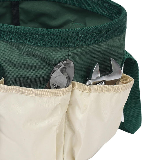 Garden Tool Bag 7.5" x 8.3" Large Oxford Waterproof with Pockets Garden Tote Bag Gardening Plant Tool Organizer Storage Carrier Store for Outdoor ...