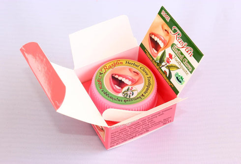 1 Pc. of Ras Yan Herbal Clove Concentrated Toothpaste in Round Box 25 Gram. Original from Thailand....