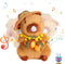 MIAODAM Capibara Dancing Talking Mimicking Toys for Baby and Kids with 10 English Songs Singing Musical Toy Tummy Time Toy Mimic Repeats What You ...