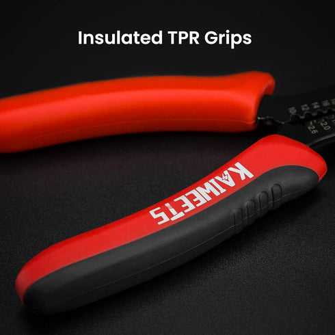 KAIWEETS Wire Cutters 6-Inch Flush Pliers with Supplementary Stripping, Cutting Pliers, Handy and Slim Diagonal Cutters, Sharp Snip...