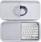 Aenllosi Hard Carrying Case Compatible with Logitech MX Keys Mini Advanced Wireless Illuminated Keyboard (White)...