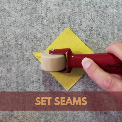 Madam Sew Rolling Seam Presser | Temporarily Hold Seams | for Quilting, Sewing, Wallpaper, Print, and Crafts | Sewing Accessory...