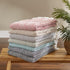 DII Herringbone Striped Collection Cotton Throw Blanket, 50x60, Gray...