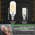 12V 40W E12 LED Candelabra Light Bulbs 4W Daylight White 6000K 450Lm Low Voltage AC12-24V/DC10-30V for RV Camper Marine Boat Landscape Lighting Ic...