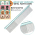 10inches Large Dog Grooming Comb for Shedding Matted Hair for Large Dogs Metal Dog Comb with Long Wide Tooth Comb for Poodles and Goldendoodles Re...