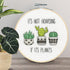 Dimensions 72-76919 Hoarding Plants Counted Cross Stitch Kit for Beginners, 6" D, 14 Cnt. White Aida, 5pcs...