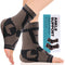 Copper Ankle Brace Compression Sleeve for Women & Men (1 Pair), Foot Arch Support Sock for Pain Relief, Plantar Fasciitis, Achilles Tendonitis...