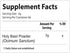 bixa BOTANICAL Tulsi Leaves Powder (Holy Basil Leaf/Ocimum Sanctum) 7 Oz / 200g,Pack of 1 | Support Immunity|Taken as Tea...