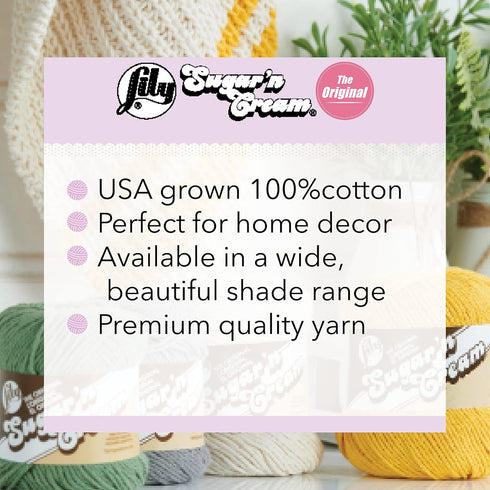 Lily Sugar'N Cream Painted Desert Yarn - 6 Pack of 57g/2oz - Cotton - 4 Medium (Worsted) - 95 Yards - Knitting/Crochet...