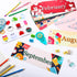 24 Pcs Holiday Monthly Headliners Set 12 Months of The Year Headers Monthly Bulletin Board Borders Seasonal Monthly Headers with 12 Holiday Sticke...