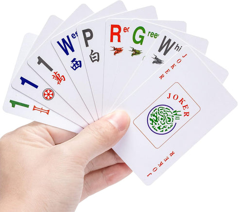 Yellow Mountain Imports American Mah Jongg (Mahjong) Playing Cards - 178 Card Set...