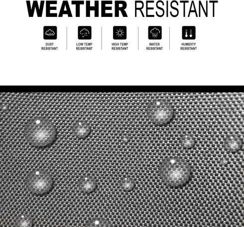 KHOMO GEAR Waterproof Heavy Duty Outdoor Air Conditioning Cover AC Protector, Conditioner Outside Units, Grey,AC-Cover-Grey...