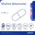 Pure Encapsulations Choline (Bitartrate) - 275 mg Choline (Bitartrate) - Supports Methylation, Brain Health & Cell Function* - Highly Bioavailable...